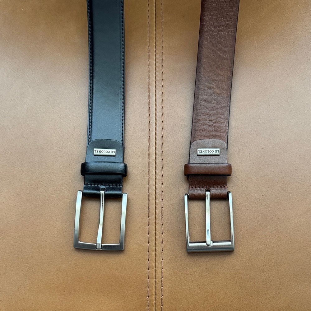 Men’s belts from European brand